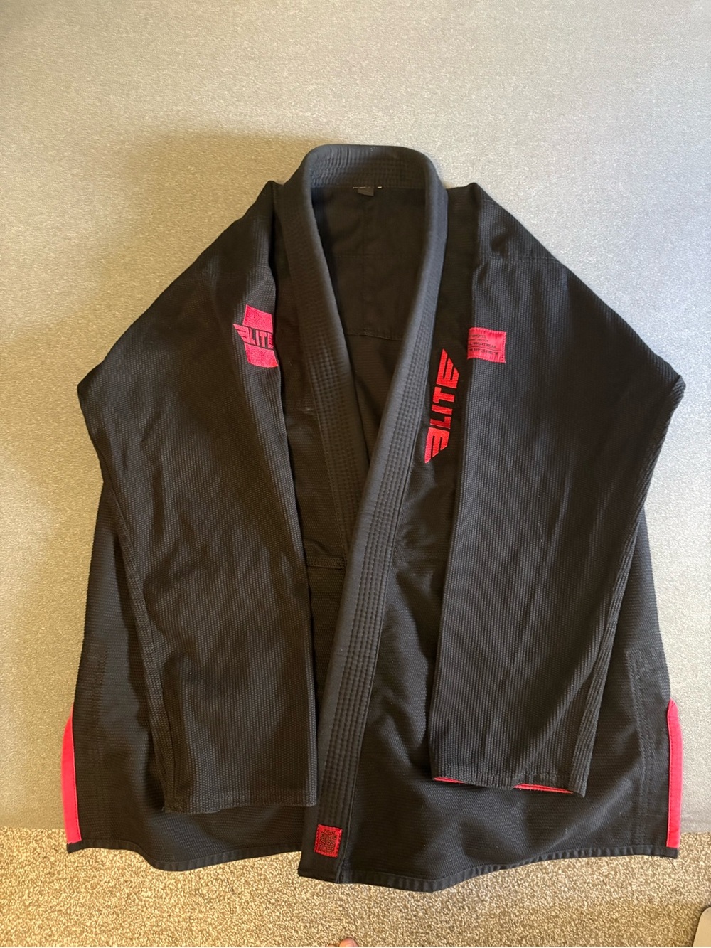 Elite’s Sports Black Brazilian Jiu-Jitsu Gi